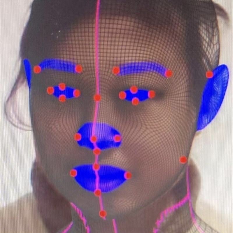 发相片定制眼睛可动上班打卡硅胶人脸皮面具识别修复复原怀念亲人