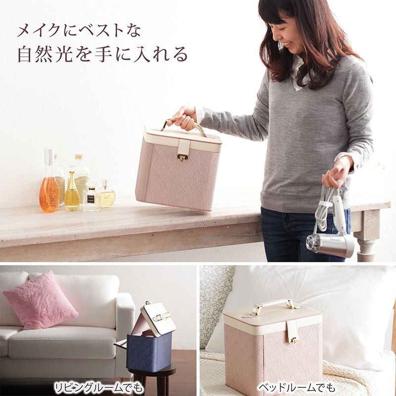 化妆包女便携大容量ins风超火网红化妆箱家用化妆品收纳可爱日系