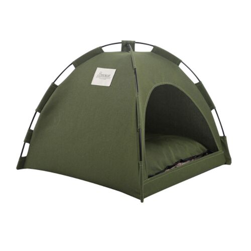 新款猫咪帐篷夏季凉窝狗狗泰迪折叠狗窝可拆洗时尚简约宠物露营帐