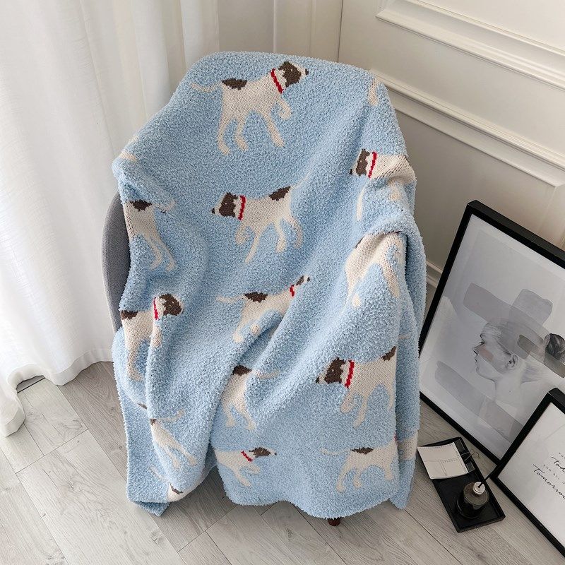 ins儿童可爱风毛毯成人办公室午睡沙发毯空调被小毯子半边绒盖毯,床上用品,休闲毯/毛毯/绒毯,淘宝优惠券,粉丝福利购,淘宝优惠卷