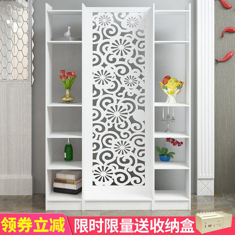 简约现代镂空雕h花屏风隔断客厅装饰折叠折屏小户型卧室玄关门厅