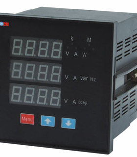 多功能电能表TEPW9S4三相三四线电量表 CD194E9S4带通讯XRS485仪