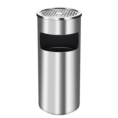 新品屹选工品不锈钢垃圾桶带菸灰A缸酒店大堂立式吸烟桶宾馆电梯