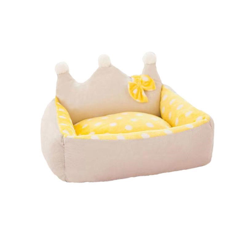 可拆洗狗窝狗屋四季猫窝泰迪春夏四季小型中型大犬狗床宠物用网红