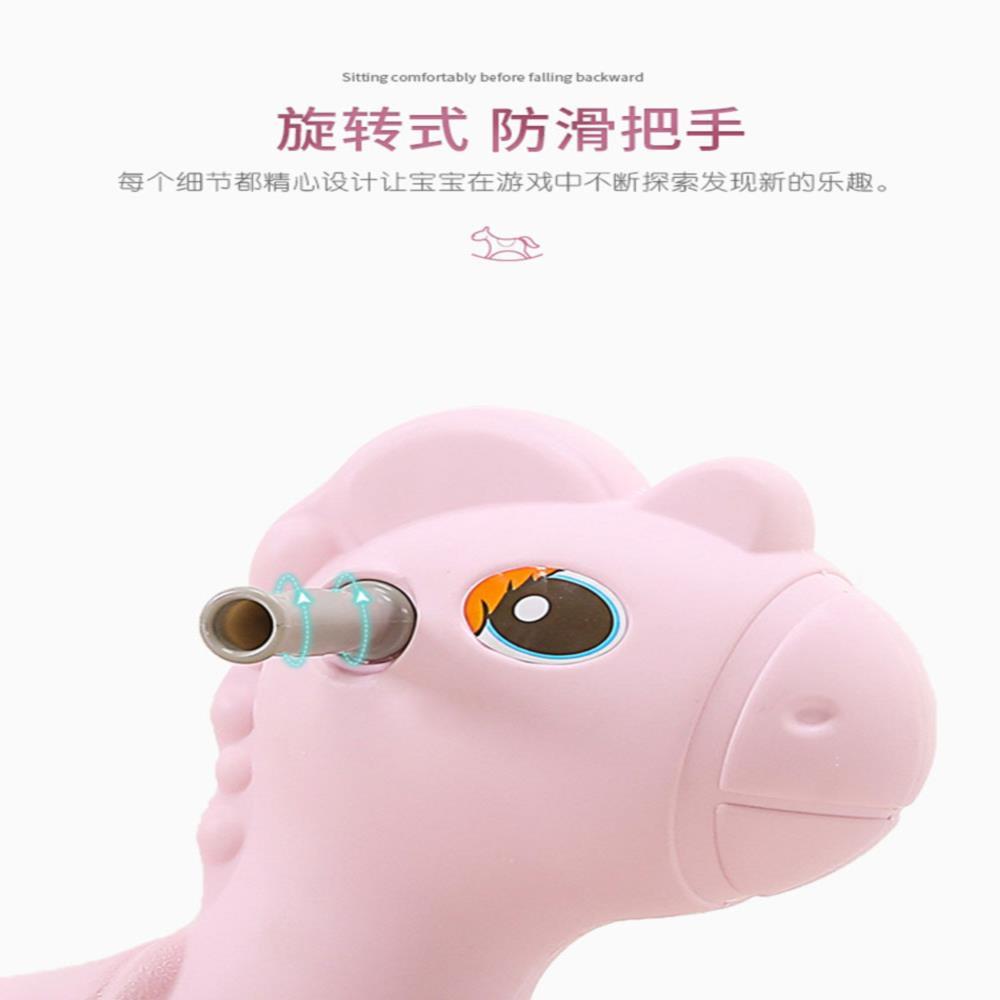 宝宝儿童摇摇马小木马摇马两用婴儿玩具车13岁大人可坐幼儿园椅