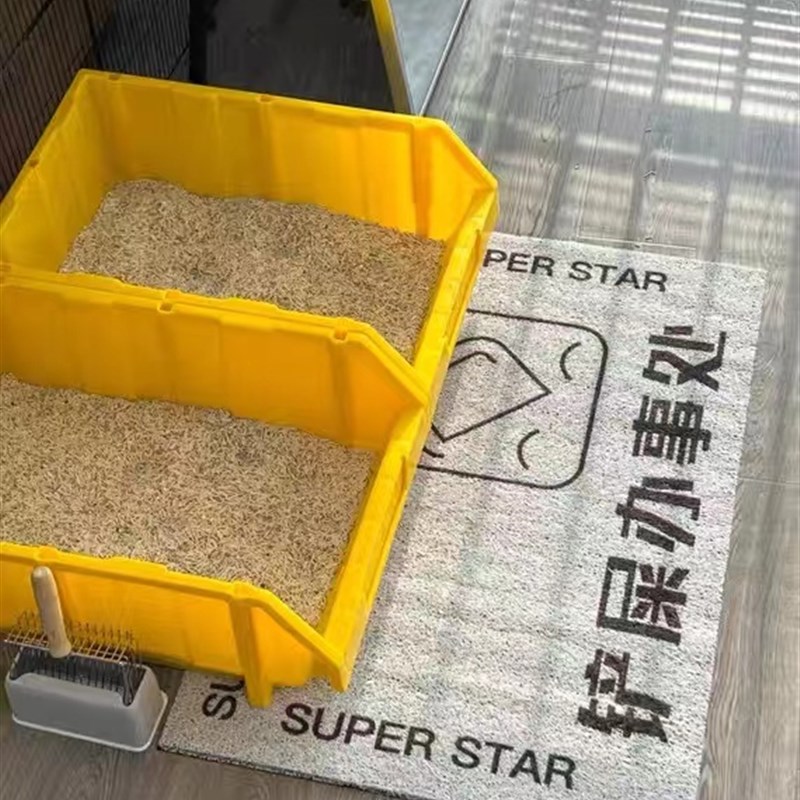 家用猫砂盆超大号平替猫砂t盆DIY半封闭式猫砂盆全封闭式猫砂盆