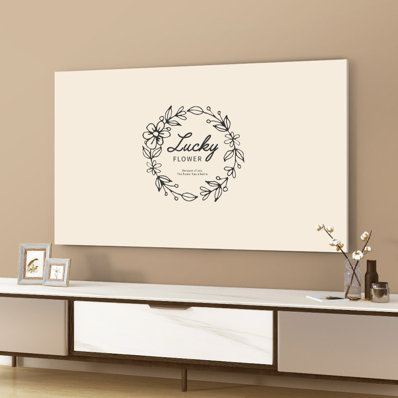 电视机防尘罩2024新款简约高档挂壁式55寸65寸75寸弹力全包保护罩