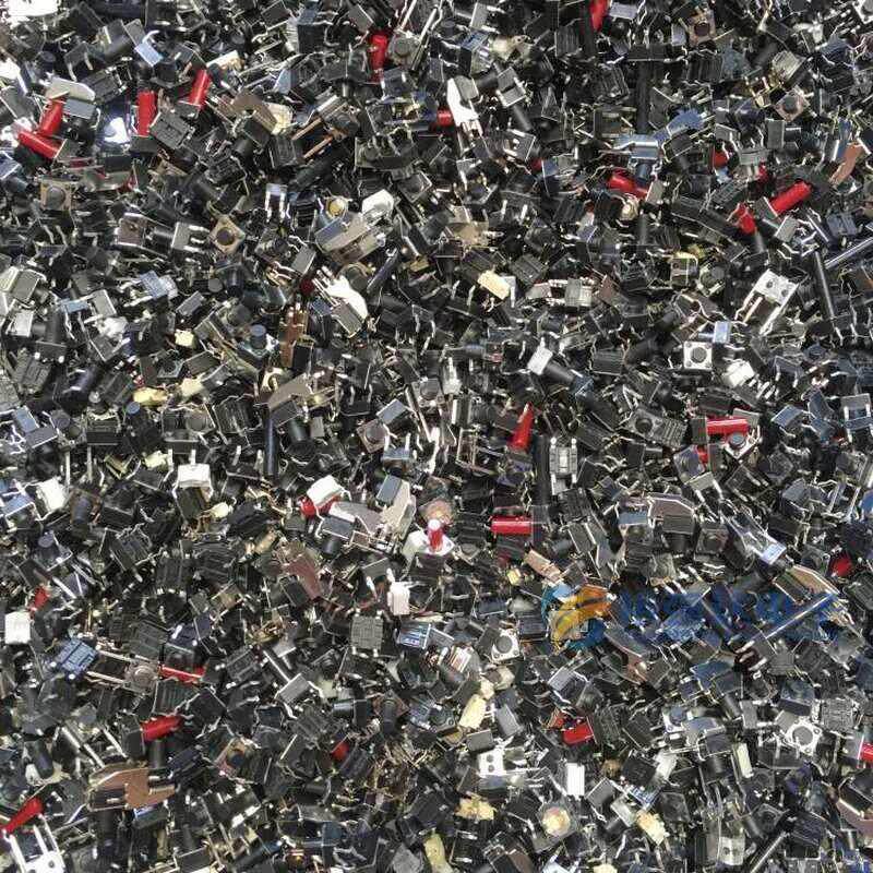 包100克】晶轻触开关混装轻触开关贴片开关立式按键【一