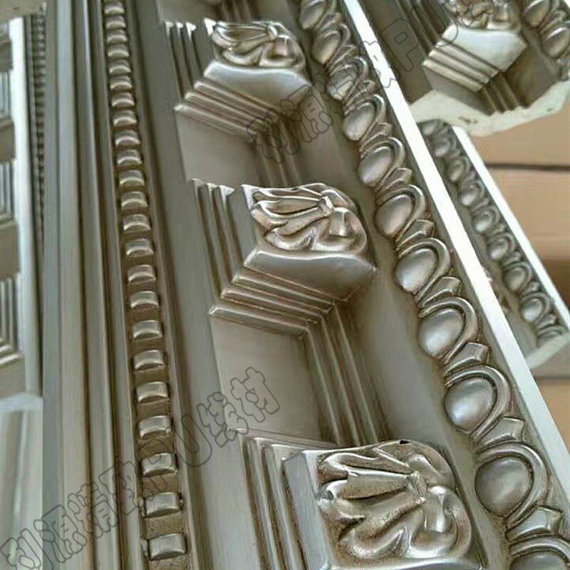 墙顶角线pvc阴角线装饰条 石膏线条吊顶线欧式装修pu天花角线3029