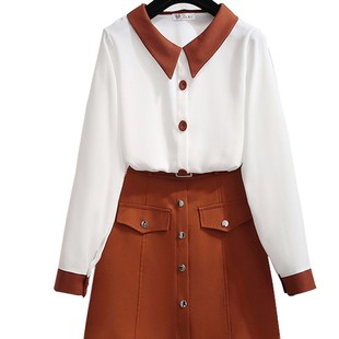 套装裙两件c套洋气俏皮矮个子显高仙女裙减龄时尚职业装气质女神