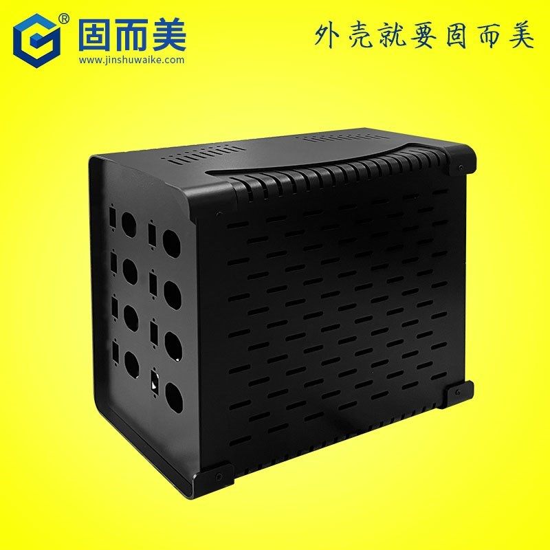 定制卧式机箱外壳桌面便携电脑主机DIY机箱壳体钣金仪器仪表外壳