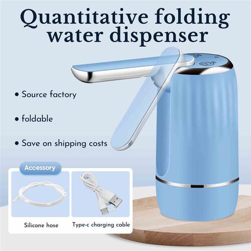 080折叠电动桶装水抽水器大桶纯净水桶抽水自动上水器吸水泵