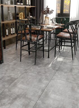 灰色柔光瓷砖600x1200客餐厅哑光通体地砖卫生间大理石水泥仿古砖