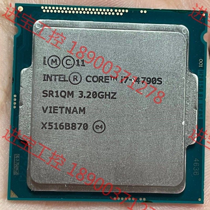 议价 打包出正式版CPUs i7 4790s 功能完好 有点轻微碰撞