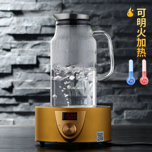 冷水壶凉水杯冷白开水壶玻璃壶凉杯耐热高温泡茶防爆凉茶壶家用壶