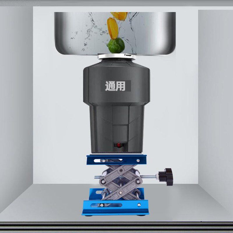 厨房垃圾减震处理器支架粉碎机支撑架厨余机支撑架承重托调节底座