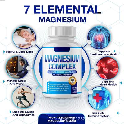 TK热销 镁复合物1000毫克 Magnesium Complex 1000mg