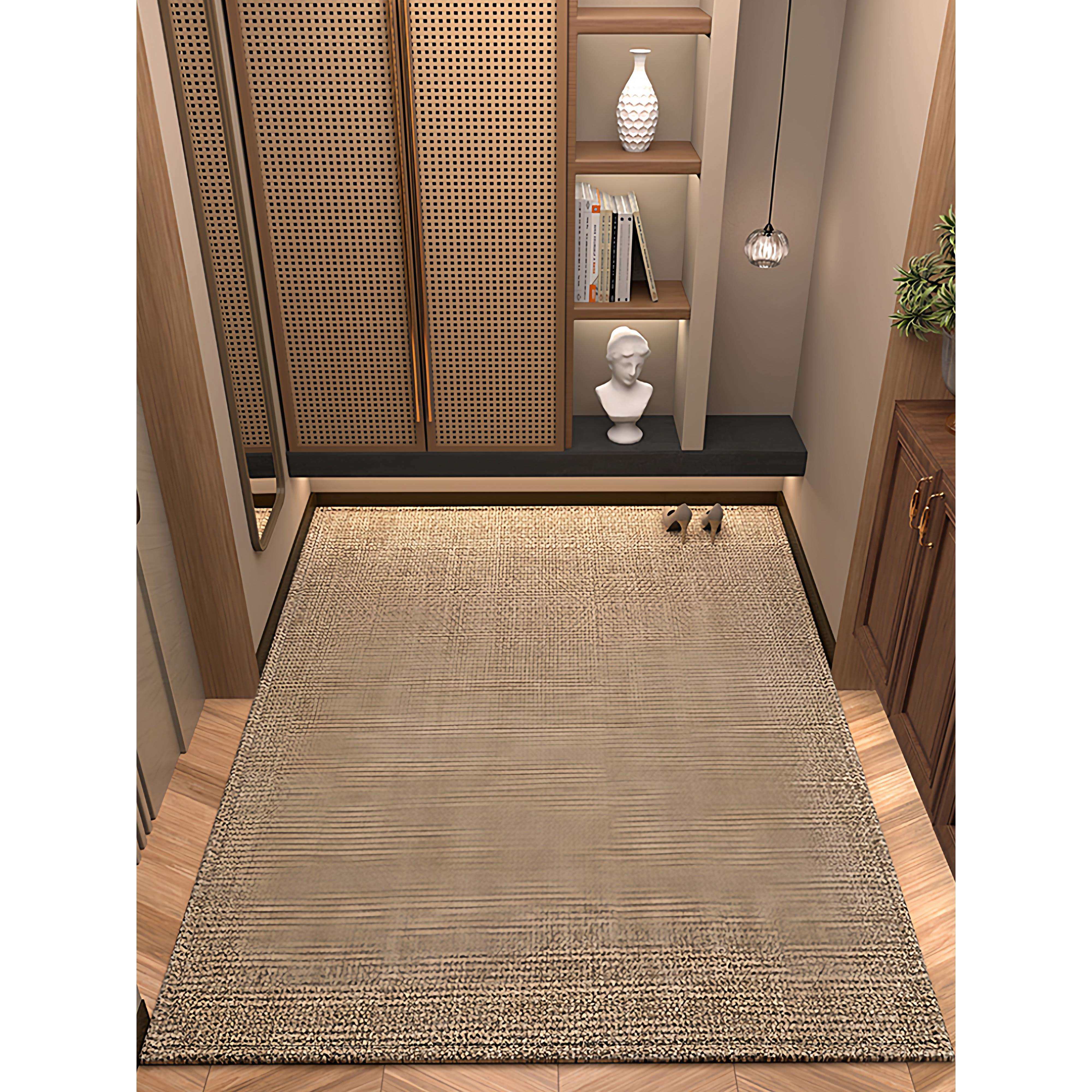 德国入户门地垫新款高级纯色彷剑麻地毯大门口进门垫客厅防滑脚垫,居家布艺,入户地垫,淘宝优惠券,粉丝福利购,淘宝优惠卷