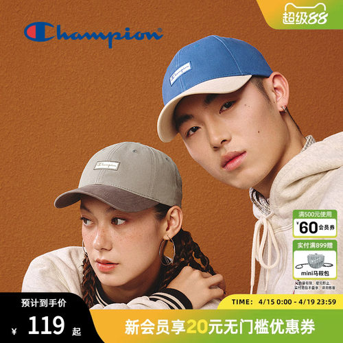 Champion冠军情侣棒球帽