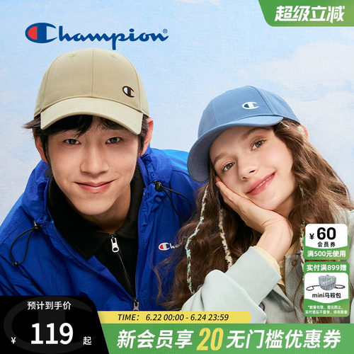Champion冠军logo棒球帽