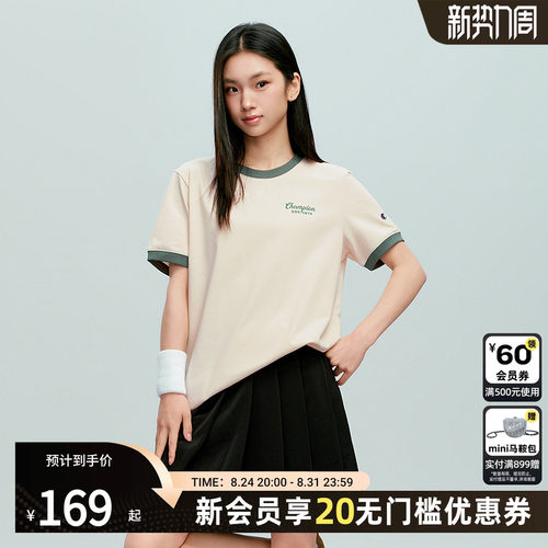 champion冠军女士短袖T恤