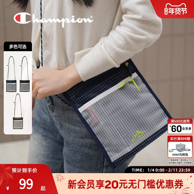 champion冠军斜挎包25秋季新款信封包男女包迷你小包手拿包