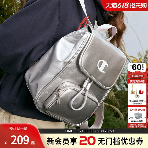 Champion冠军经典老花双肩包