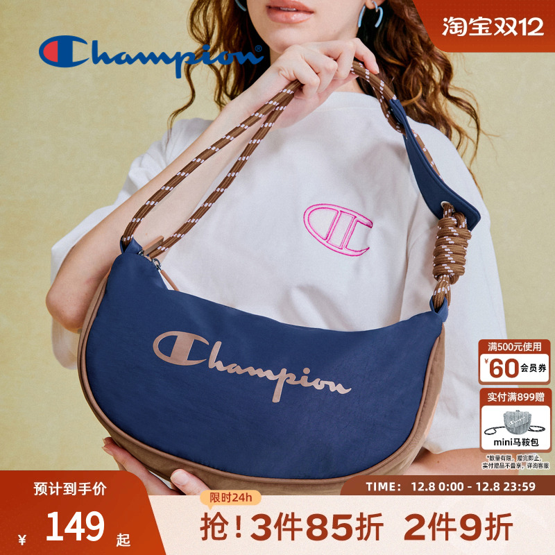champion冠军月牙腋下单肩包