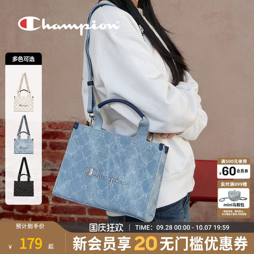 champion冠军老花mini托特包