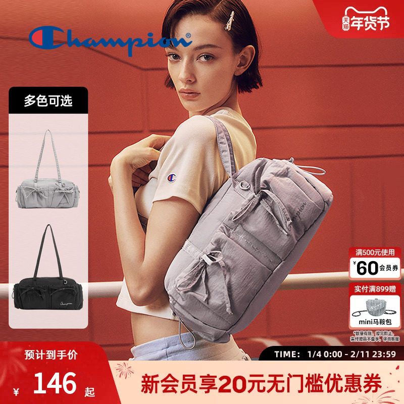 champion冠军25秋季新款公文包单肩包手提包女时尚运动可爱