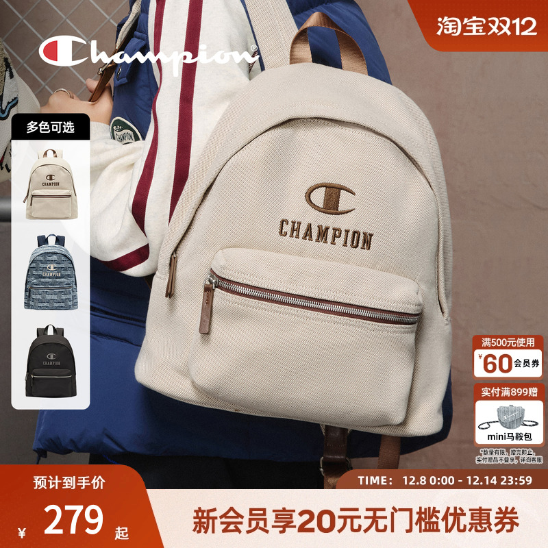 champion冠军26春季新款背包双肩背包大学生上课书包通勤女电脑男