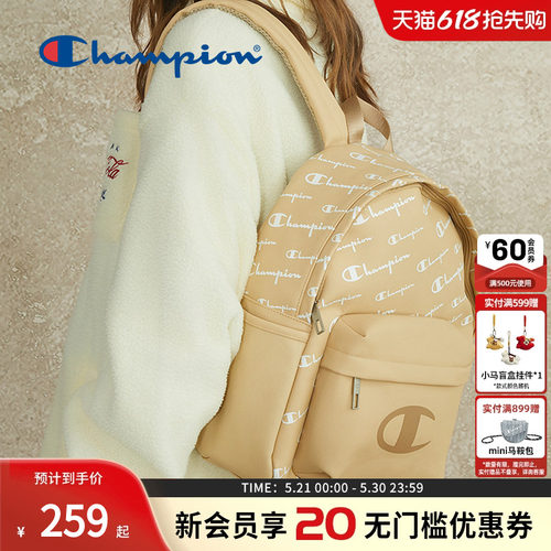 champion冠军老花双肩包