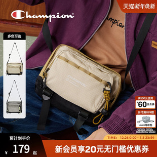 champion冠军26春季 大气风斜挎旅游包户外便携单肩手提包男女 新款