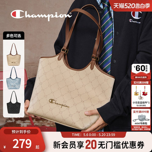 champion冠军老花背心托特包
