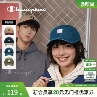 棒球帽潮流百搭撞色复古鸭舌帽男女 经典 champion冠军26春季 新款