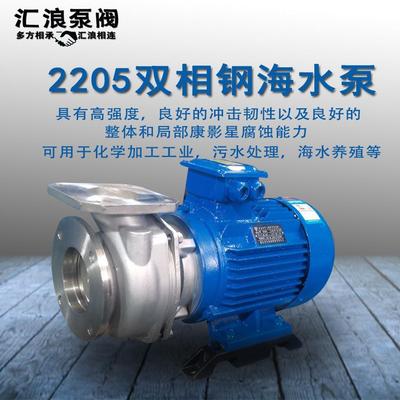 泵阀汽油6寸海水泵海水养殖304/316不锈钢双2205相钢抽水