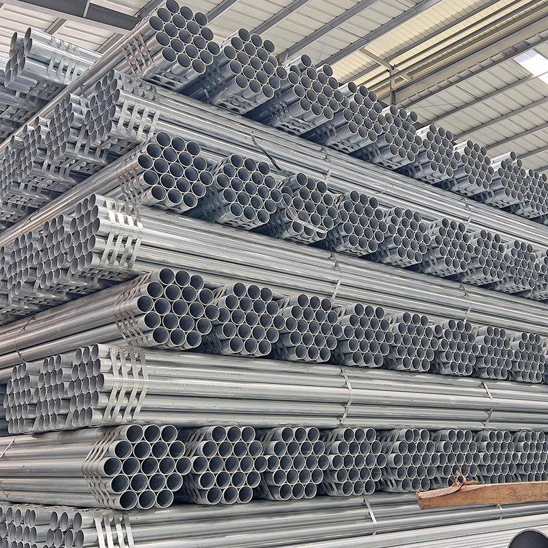 佛山市穿线薄壁镀锌管正大DN25镀锌铁管小口径大棚立柱钢管