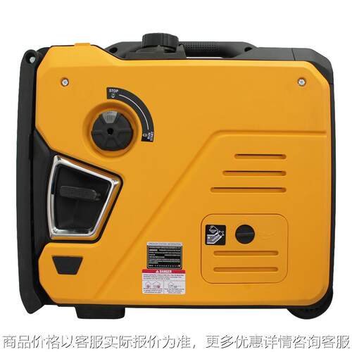 5.5KW变频数码静音发电机组带遥控一键启动隐藏式拉杆推轮大油箱