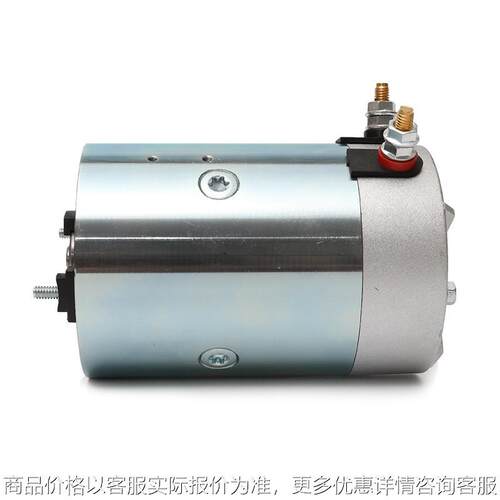 厂家直供24直流有刷电机 型轴方法兰油泵电机2.2液压油泵电机