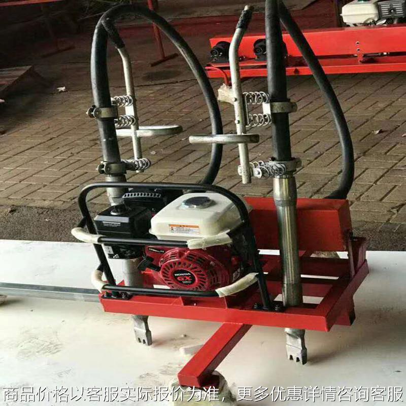捣固器一拖四手推式内燃轨道石砟振捣锤-4.2*4型四芯捣固机