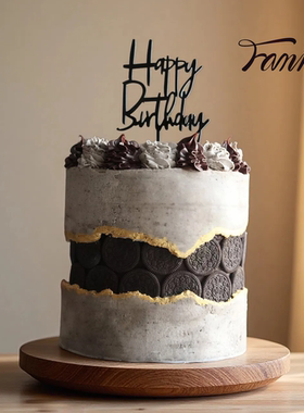 Famin奶油蛋糕奥利奥巧克力生日蛋糕芝士蛋糕广州佛山配送