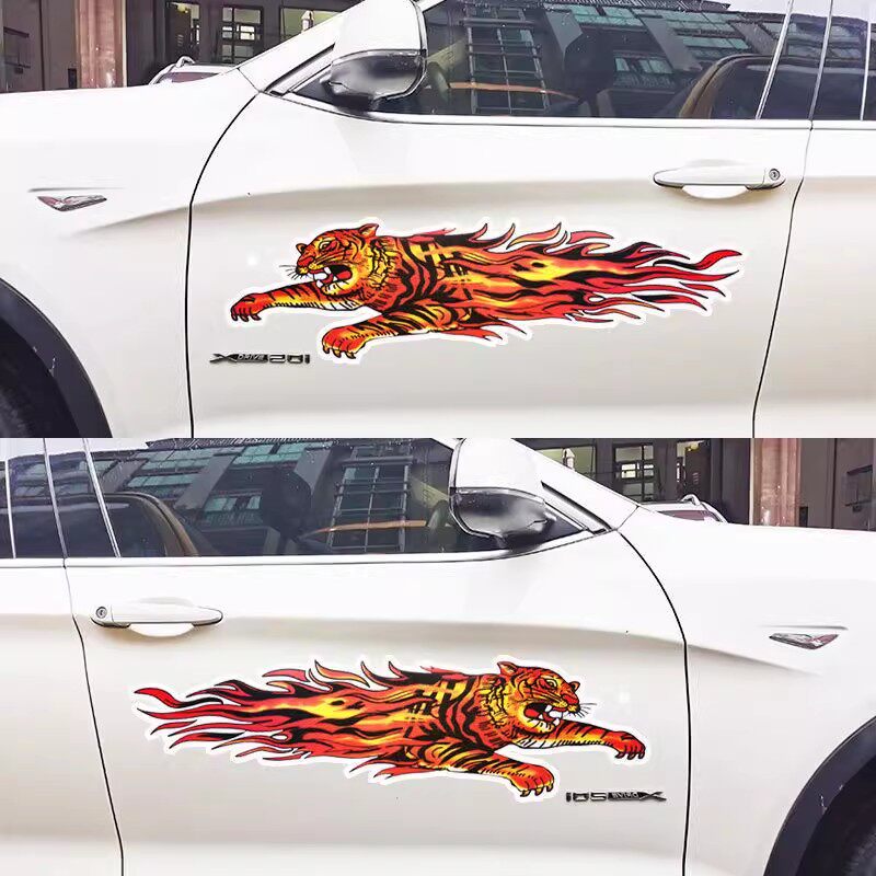 汽车个性创意车身划痕遮盖贴