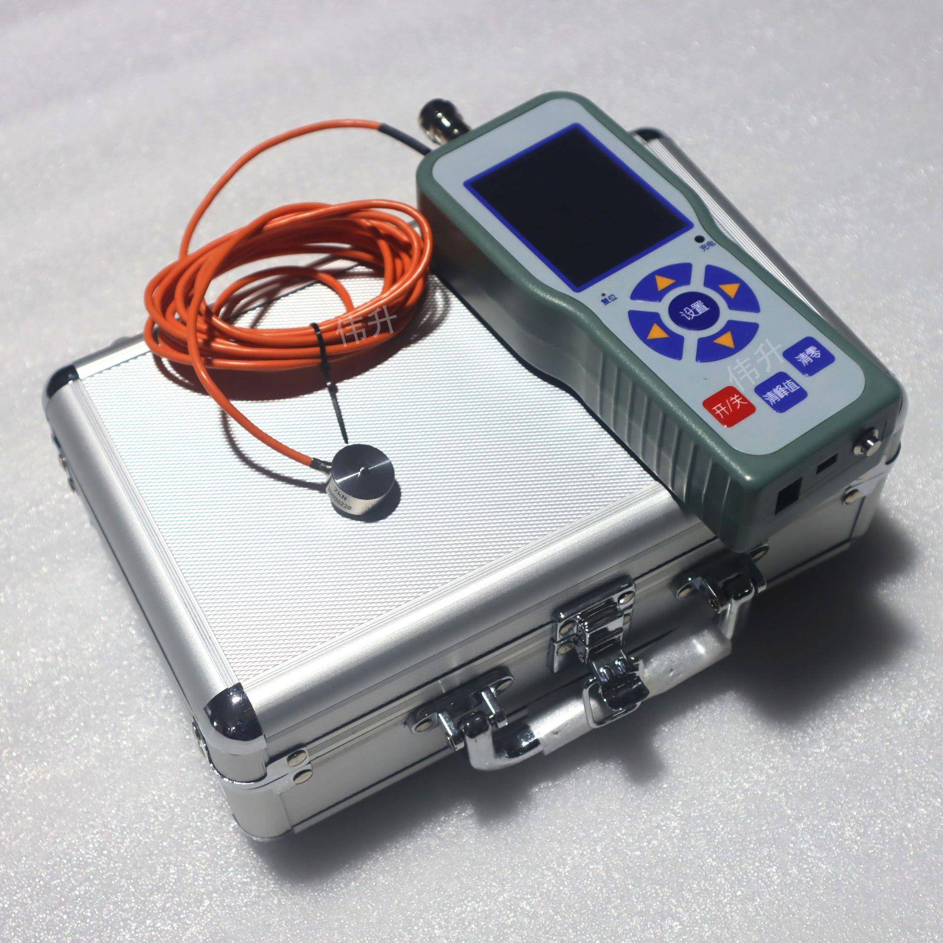 塑料薄片压缩实验检测数显压力计5-80N小型材料压力检测仪