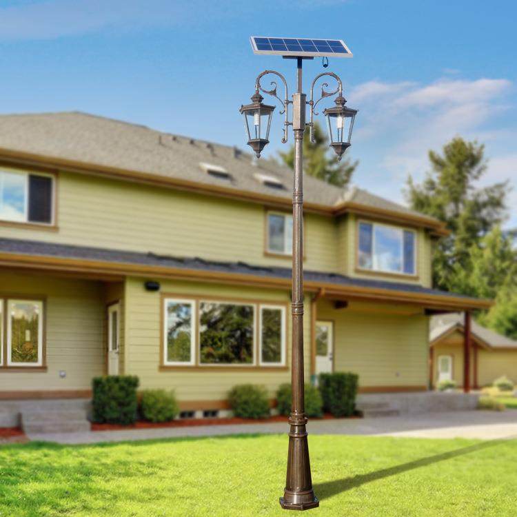 中山北欧太阳能庭院灯家用免布线复古路灯户外光控照明灯具,家装灯饰光源,景观庭院灯饰,淘宝优惠券,粉丝福利购,淘宝优惠卷