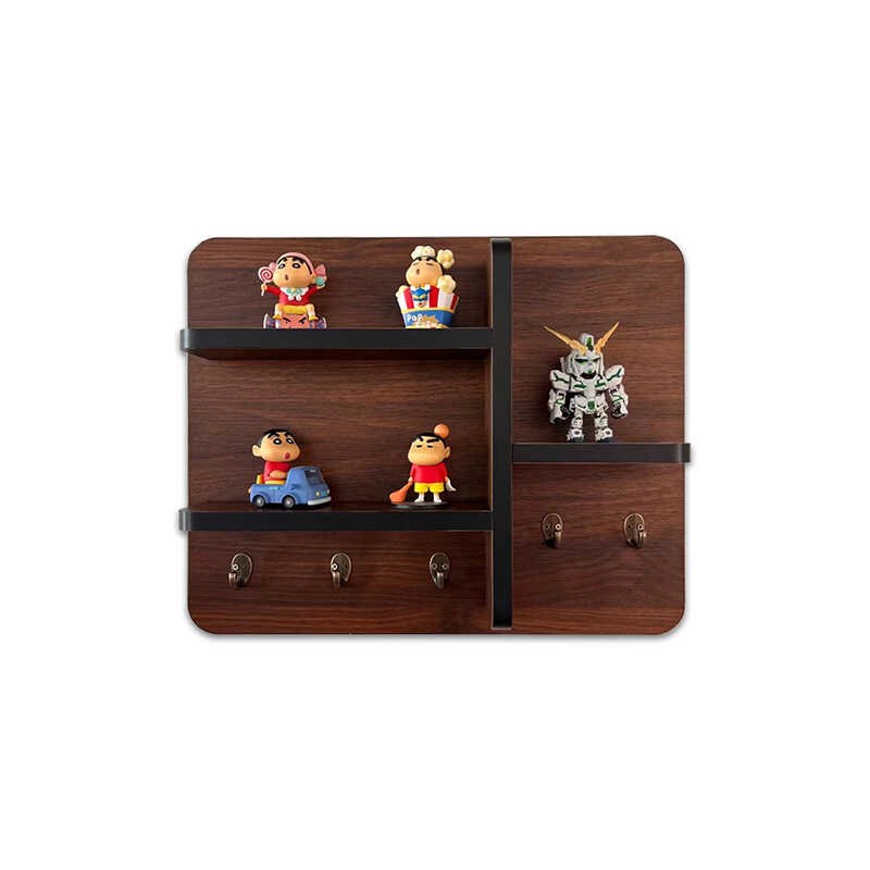 电表箱遮挡装饰画衣帽钩免打孔网红空开遮丑神器配电箱挂画置物架