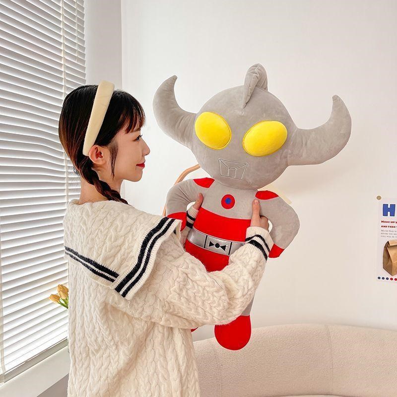 奥毛绒公仔特曼玩偶具布娃娃送小男孩子女生儿童睡觉陪着专用抱枕