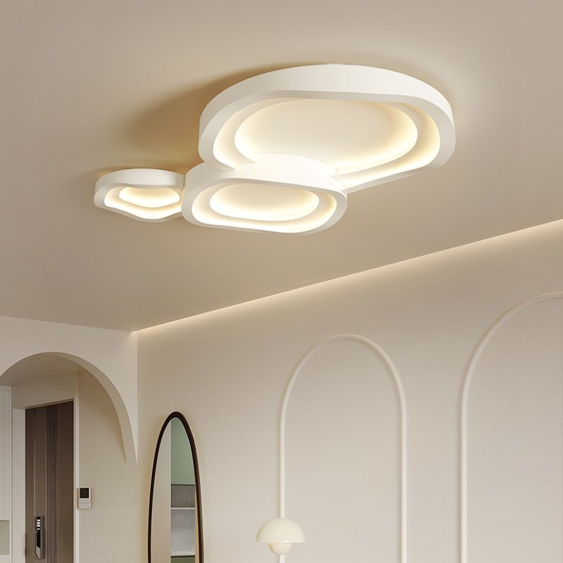 客厅灯吸顶灯北欧现代简约新款led主灯卧室灯设计师广东中山灯具