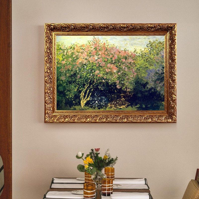 法式欧式实木油画框外框加内衬定制大尺寸相框镜框框架装裱复古