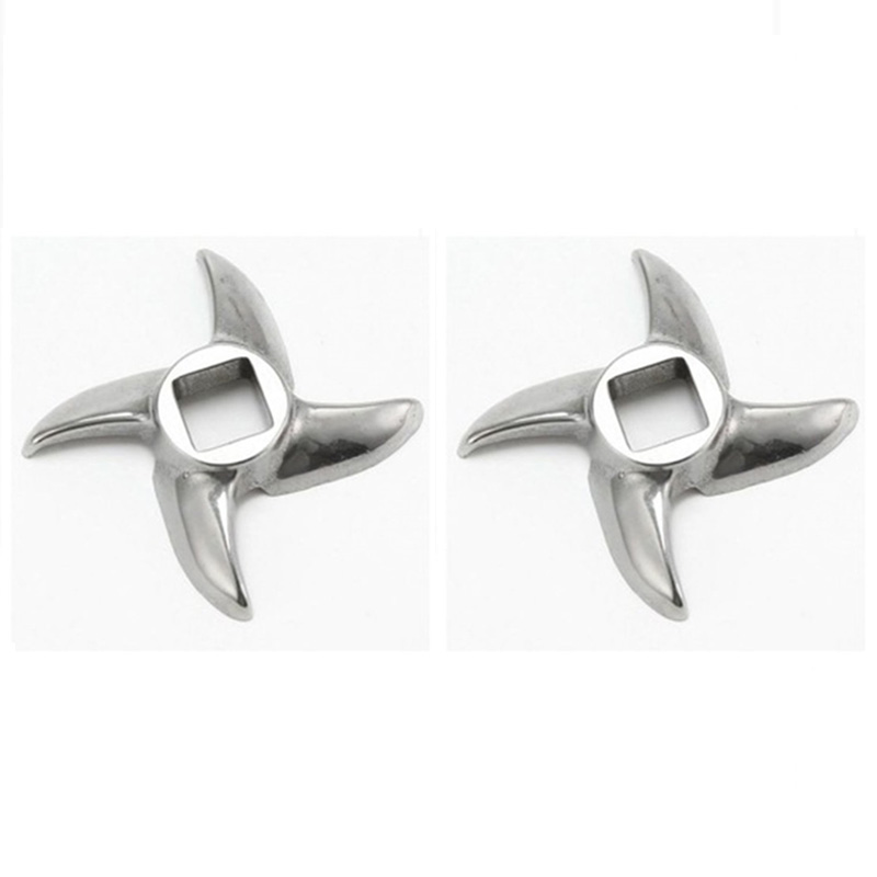 俏媳妇绞肉机不锈钢十字刀家用商用龟背刀改装一字刀灌肠刀片