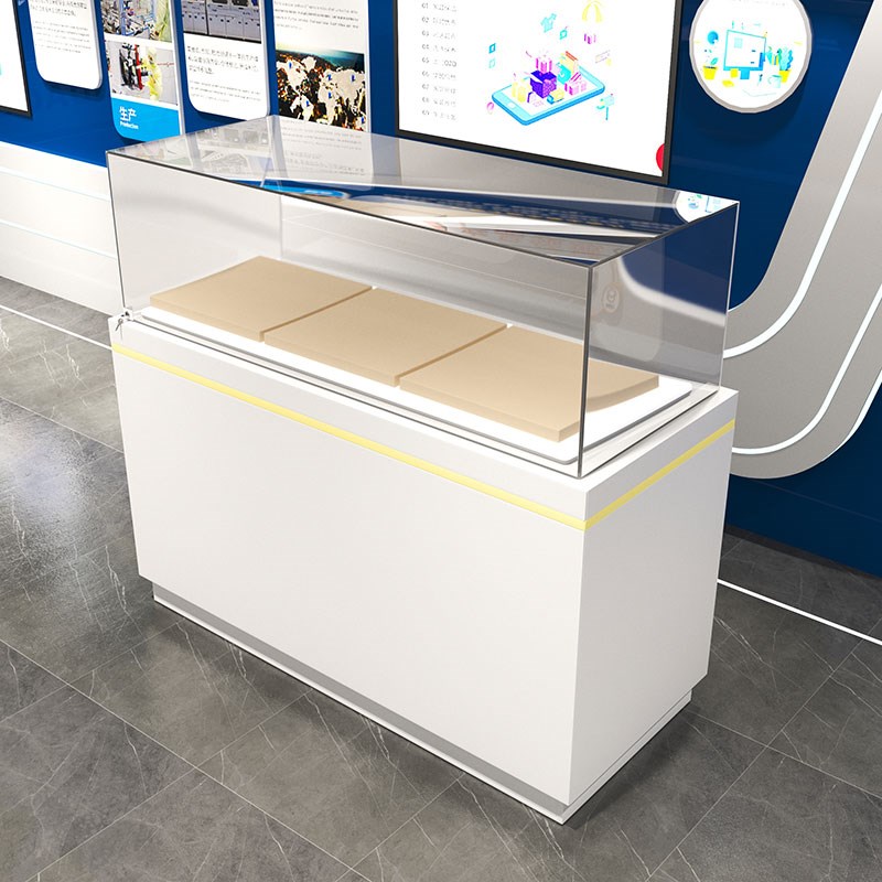 珠宝首饰柜台珠宝首饰柜台定制商场玻璃展示柜样品展览陈列柜博物